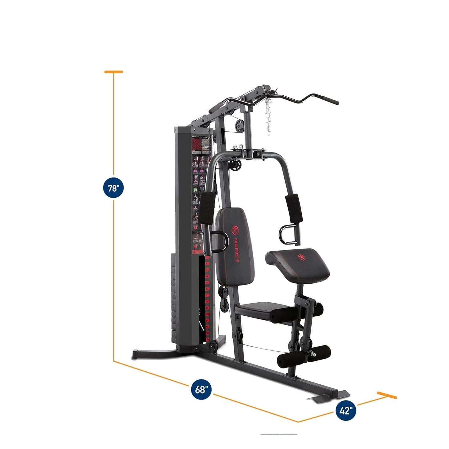 Multifunction Steel Home Gym