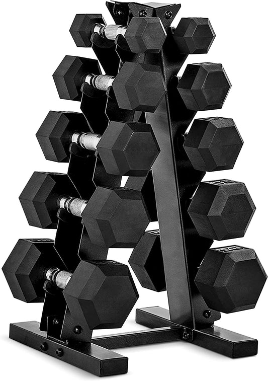 Dumbbell Set with Rack 