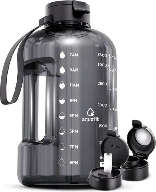 Gallon Water Bottle with Time Marker 