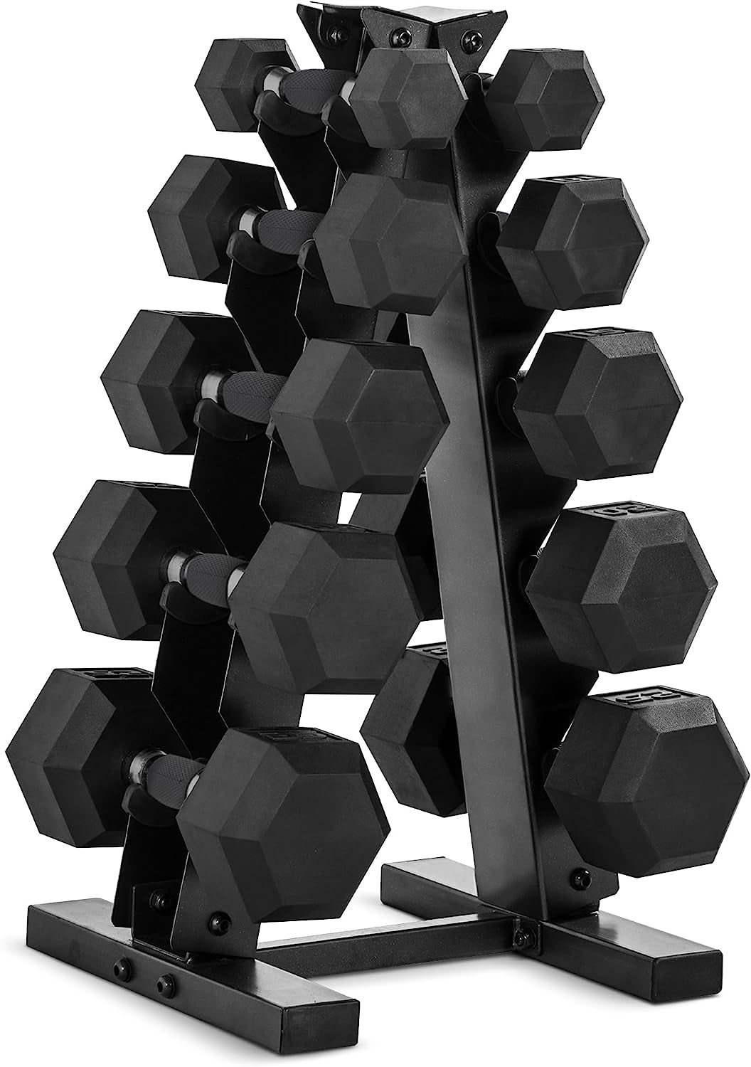 Dumbbell Set with Rack 